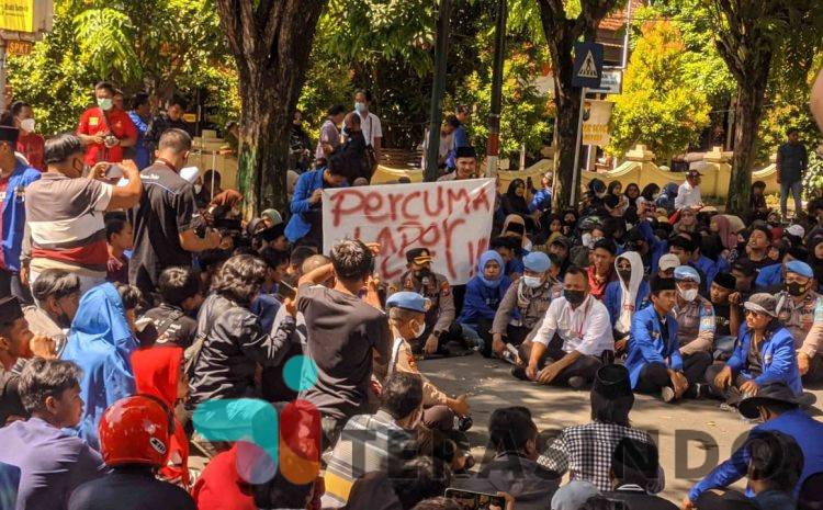 PC PMII Sumenep Adakan Aksi Jilid  II, Hastag “Percuma Lapor Polisi”