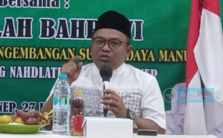  Mengisi Acara Halaqah Lakpesdam NU Sumenep, Islah Bahrawi Kupas Tuntas Penyebab Perpecahan Agama
