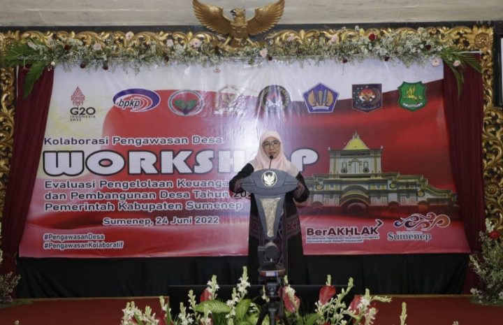  Kucuran DD di Sumenep Capai Rp2 Triliun Lebih, Wabup Eva Ingatkan Seluruh Kades Di Sumenep