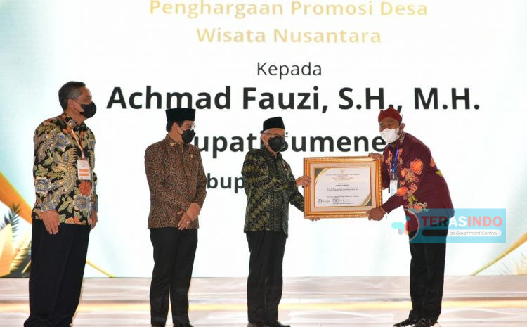 Komitmen Kembangkan Desa Wisata, Bupati Raih Penghargaan Pengembangan Desa Wisata