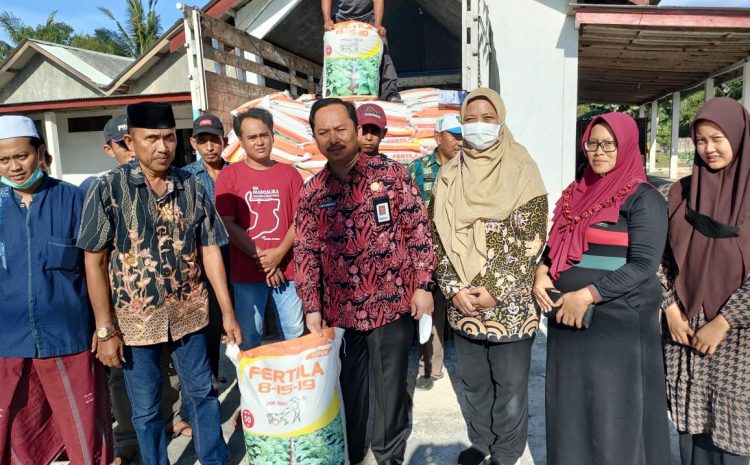  DKPP Sumenep Rutin Salurkan Bantuan Pupuk Dan Bibit Tembakau Pada Petani, Agar Kualitas Terjaga
