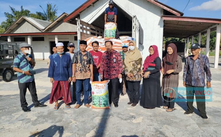  DKPP Sumenep Rutin Salurkan Bantuan Pupuk Dan Bibit Tembakau Pada Petani, Agar Kualitas Terjaga