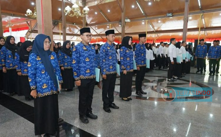 Ratusan ASN Baru Diambil Sumpah