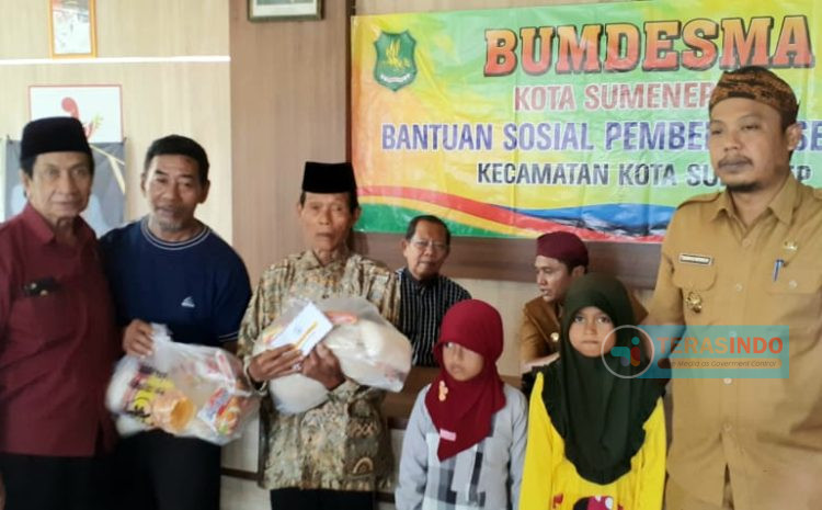  Peduli Sosial, BUMDESMA Kota Salurkan 238 Bantuan Sembako pada Yatim dan Dhuafa