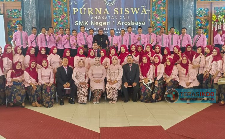  Happy Graduation Tandai Pelepasan Siswa Siswi SMKN 1 Arosbaya