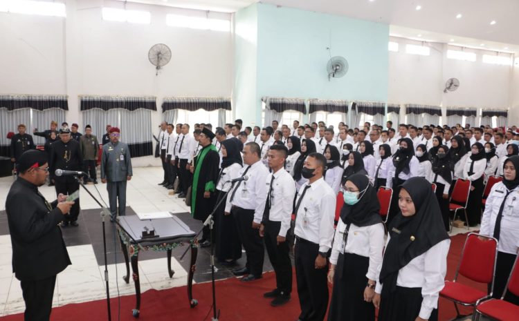  Harapkan ASN Kembangkan Kemampuan, Bupati Sumenep Lantik Pejabat Fungsional