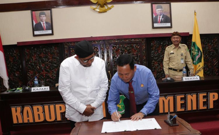  Diharapkan Mampu Menyelesaikan Berbagai Masalah Lebih Cepat dan Tepat Sasaran, Pemkab dan Kejari Sumenep MoU Bidang Perdata
