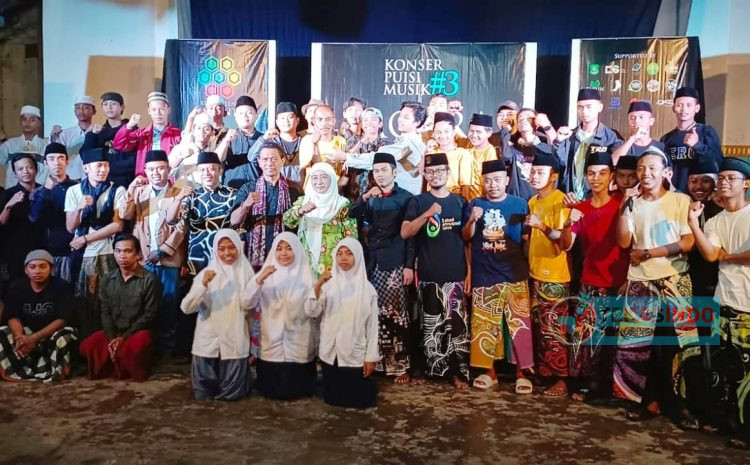  Pupuk Bakat Siswa, Seni Ruang Kalonta Sumenep, Gelar Konser Puisi Musik