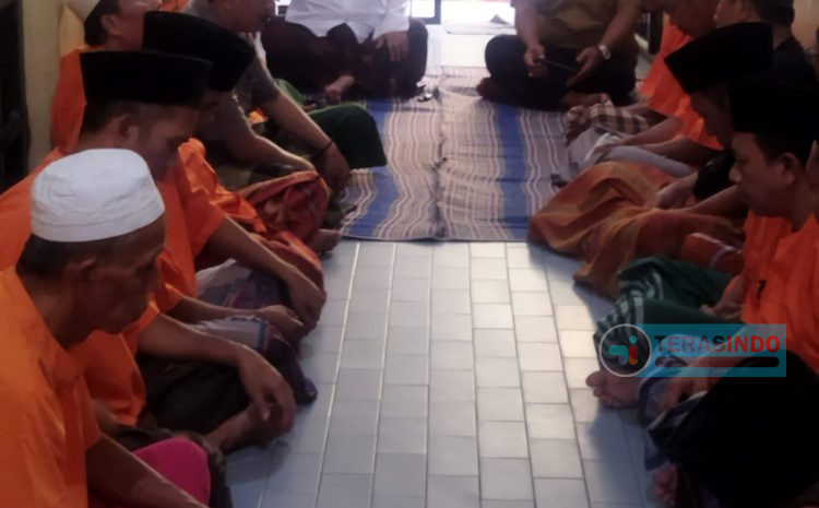  Tahanan Polres Sumenep Dibekali Pembinaan Rohani dan Mental