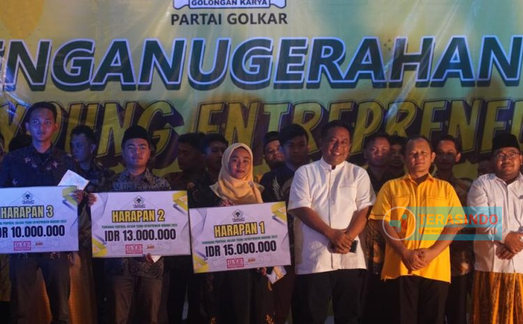  Akhmad Ma’ruf, Gelontorkan Modal untuk Pengusaha Milenial dalam Ajang Golkar Young Entrepreneur (GYE) Madura 2023