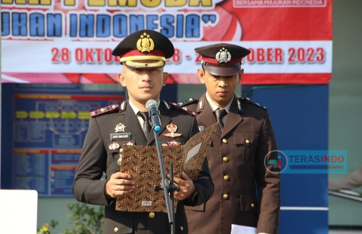  Wakapolres Pimpin Upacara Hari Sumpah Pemuda ke-95