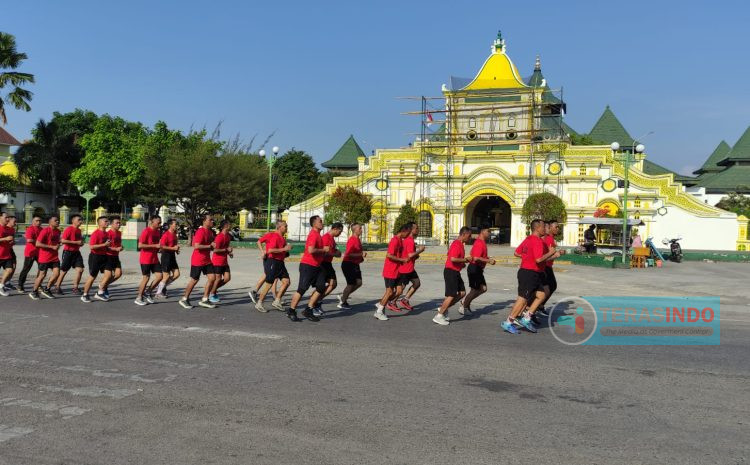  Kodim 0827/Sumenep Mantapkan Kebugaran, Program Lari Aerobik Rutin bagi Prajurit dan PNS