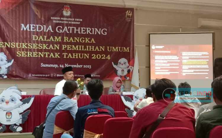  KPU Sumenep Kolaborasi Media untuk Sukseskan Pemilu Serentak 2024
