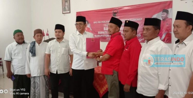  Hamid Ali Munir Menyusul Dua Politisi PKB Mendaftar sebagai Bacawabup ke PDI Perjuangan Sumenep