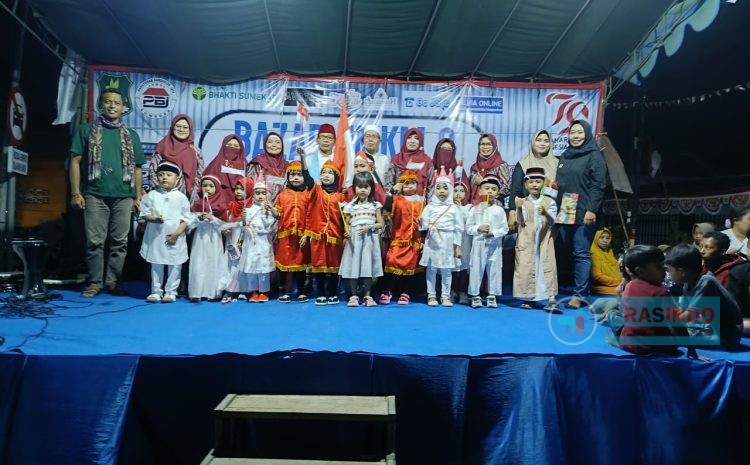  Bazar UMKM HUT RI Ke -79 Th di Kelurahan Bangselok Sukses Hipnotis Ratusan Pengunjung