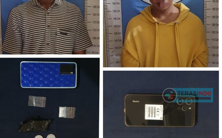  Dua Kurir Narkoba di Sumenep Diamankan, Barang Bukti Sabu Seberat 0,82 Gram Disita