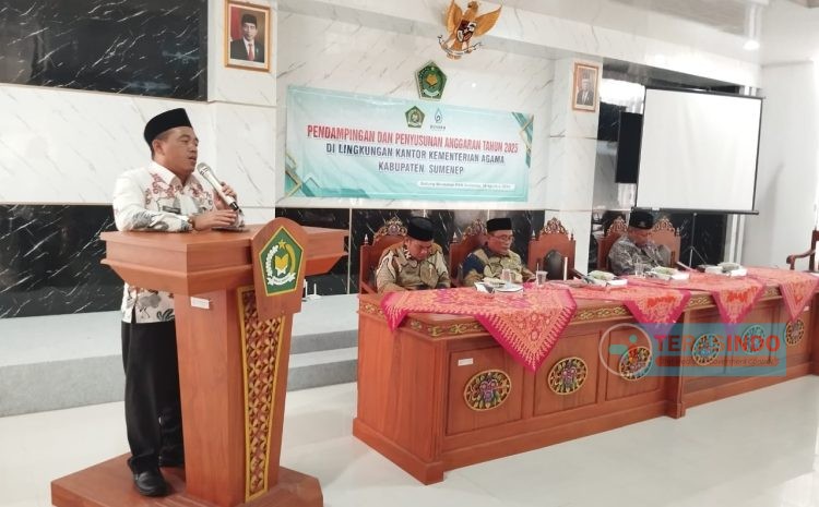  Kemenag Sumenep Gelar Pendampingan Penyusunan Anggaran 2025 untuk Tingkatkan Kompetensi ASN