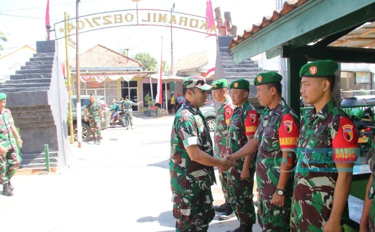 Dandim 0827/Sumenep Jalin Keakraban dengan Personel Koramil Bluto, Tekankan Pentingnya Kesehatan dan Netralitas TNI