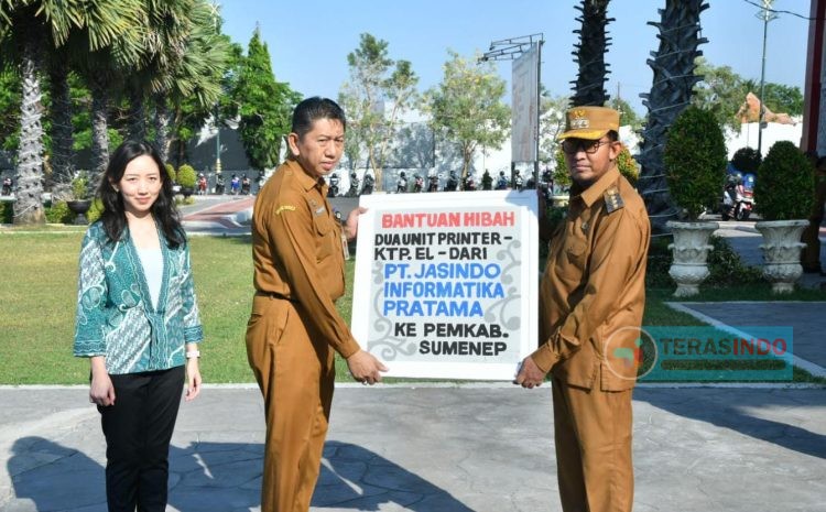  PT. Jasuindo Informatika Pratama Berikan Bantuan untuk Tingkatkan Layanan Administrasi Kependudukan di Sumenep
