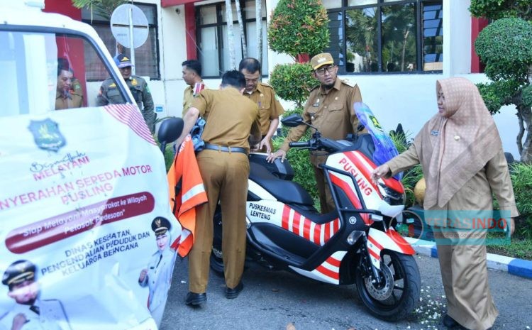  Pemkab Sumenep Serahkan Motor Puskesmas Keliling untuk Tingkatkan Pelayanan Kesehatan