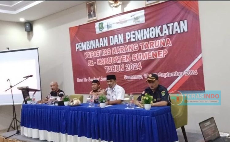  DPMD Sumenep Gelar Pembinaan dan Peningkatan Kapasitas Karang Taruna untuk Pemberdayaan Pemuda