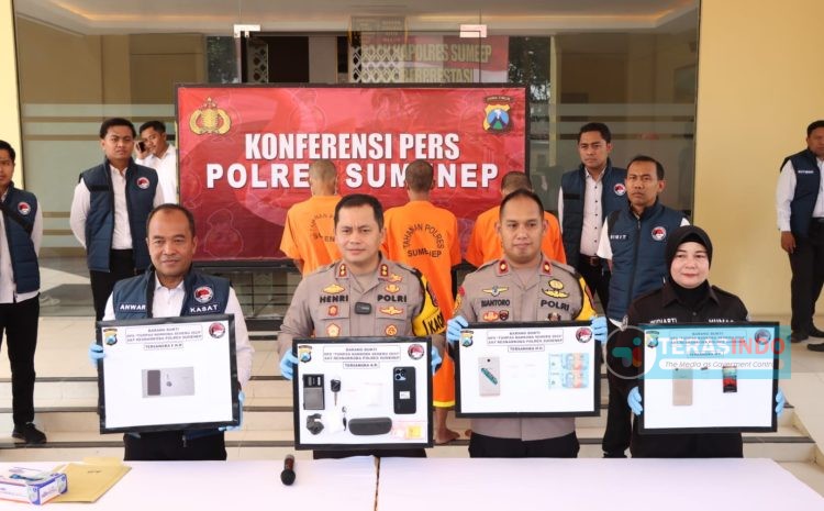  Satresnarkoba Polres Sumenep Amankan 66,54 Gram Sabu dalam Operasi Tumpas Narkoba