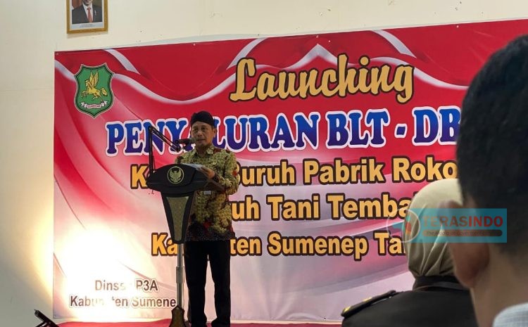  Penyaluran BLT-DBHCHT dirasakan Manfaatnya oleh Ribuan Buruh Pabrik Rokok di Wilayah Sumenep