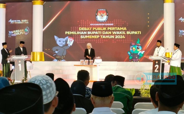 Debat Pertama Cabup dan Cawabup Kab. Sumenep Pilkada 2024