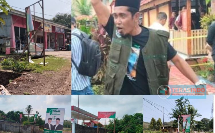  Usai Kiai Imam Imbau Jangan Arogan, Baliho FAHAM di Sejumlah Desa Dirusak OTK