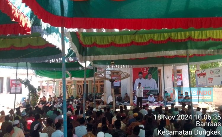  Ribuan Masyarakat Gili Iyang Sambut Hangat Kampanye FAHAM