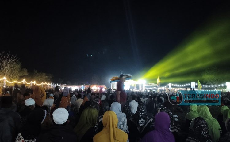  Ribuan Warga Pasongsongan Hadiri Acara FAHAM Bersalawat