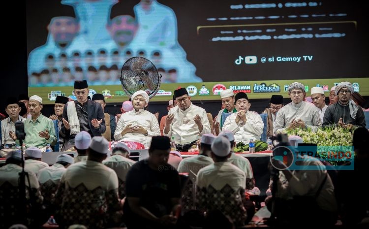  Menuju Pesta Demokrasi, FAHAM Adakan Sholawat Bersama di Desa Gapura