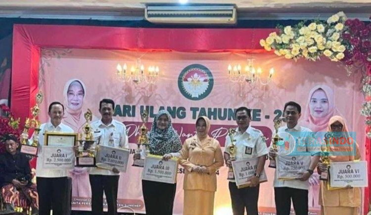  Bappeda Sumenep Raih Penghargaan Juara I Lomba PHBS Tingkat OPD