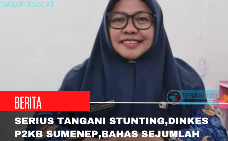  Serius Tangani Stunting Dinkes P2KB Sumenep Evaluasi TPPPS Dan Bahas Sejumlah Poin Penting  di Rapat Rembuk