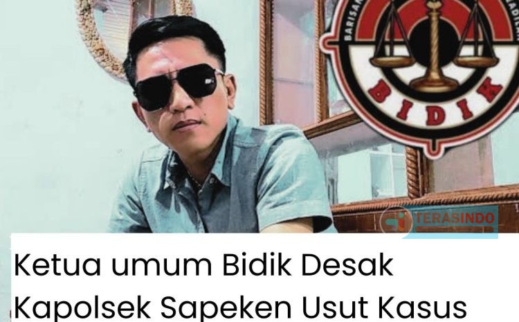  Ketua Umum LSM BIDIK Desak Kapolsek Sapeken Usut Kasus Kekerasan Yang Dlakukan Oknum Kades Sapeken