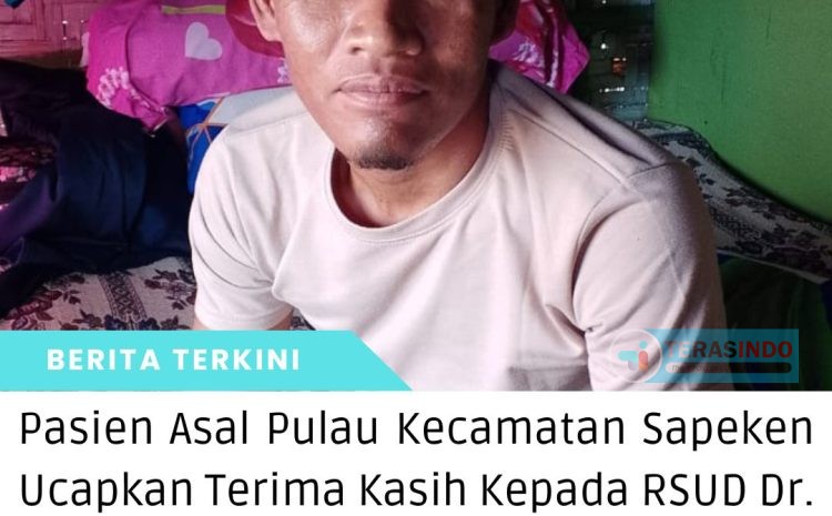  Pasien Asal Pulau Kecamatan Sapeken Ucapkan Terima Kasih Kepada RSUD Dr. H. Moh. Anwar Sumenep Atas Pelayanan Yang Sangat Baik
