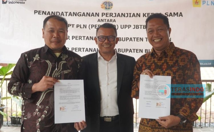  Kantor Pertanahan Kabupaten Tabanan Dukung Penuh Penyediaan Lahan untuk PT PLN