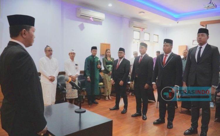  Empat Pejabat Pembuat Akta Tanah (PPAT) Baru Dilantik di Lingkungan Kantor Pertanahan Kabupaten Tabanan