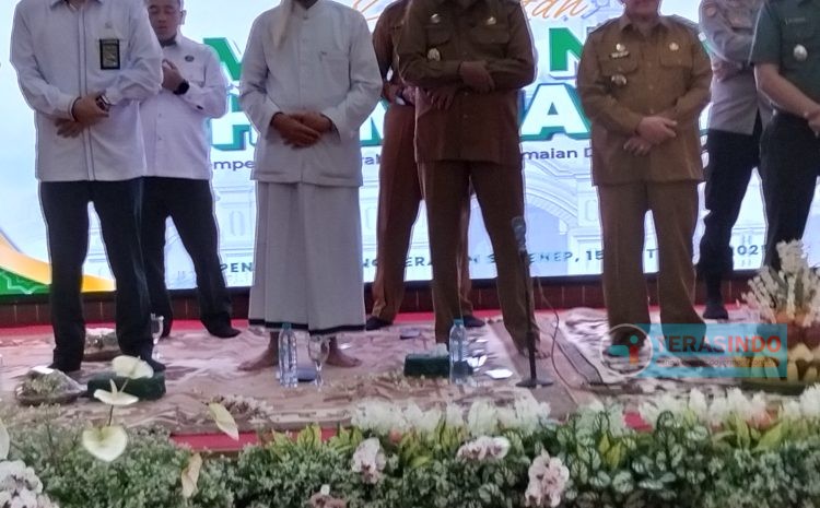  PEMKAB Bersama BAZNAS Sumenep Gelar Maulid Nabi,dan Doa Bersama Sejumlah Pekerja Rentan Lainnya