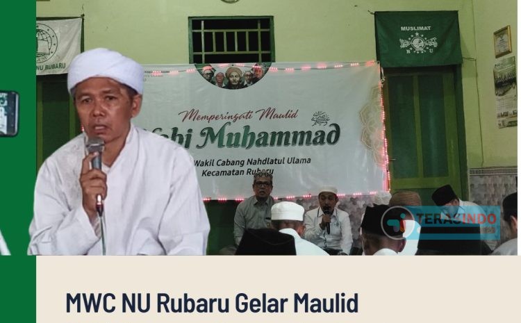  MWC NU Rubaru Gelar Maulid Nabi,Bersama Banom Dan Lembaga