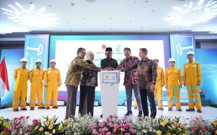  SKK Migas Mengapresiasi konsistensi PETRONAS Indonesia Dalam Memberdayakan Masyarakat Skitar Wilayah Kerja.