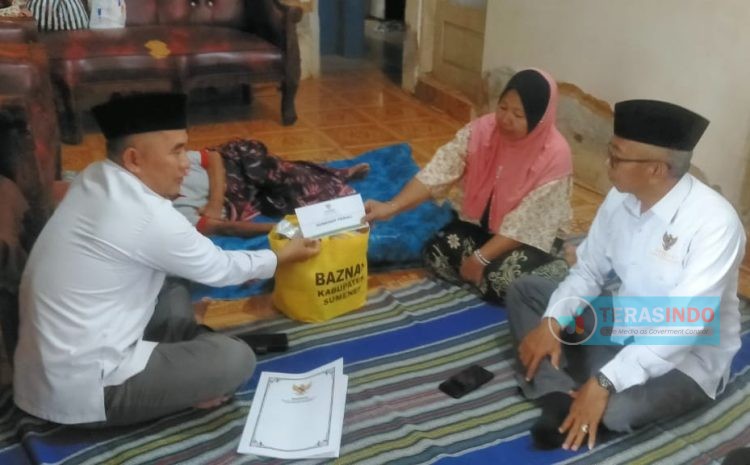  BAZNAS Sumenep Bantu Lansia Miskin Asal Rubaru Yang Tidak Terdaftar Penerima Bansos