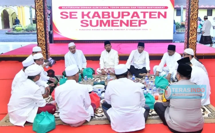 Silaturahmi Ulama, Bupati Achmad Fauzi Tegaskan Pentingnya Stabilitas untuk Kemajuan Sumenep