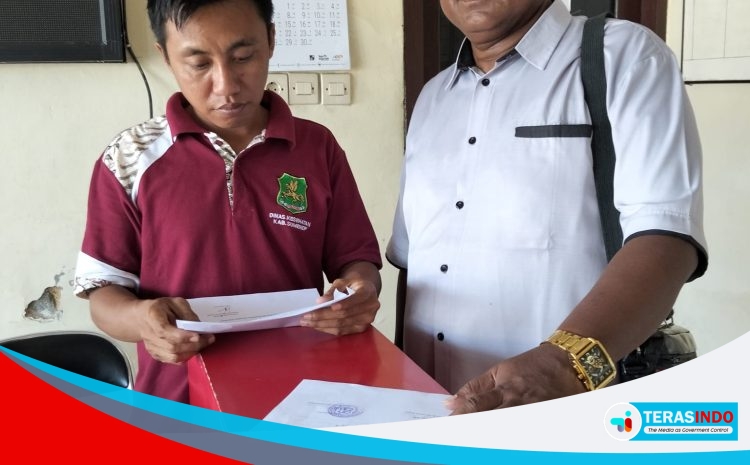  Tokoh Masyarakat Ajukan Surat Permohonan Informasi Publik Realisasi DBHCHT 2025 Dinkes P2KB Sumenep