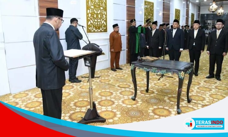 Bupati Sumenep Lantik 4 Pejabat Tinggi Pratama Untuk Perkuat Tata Kelola Pemerintah Yang Efektif Terhadapa Pelayanan Masyarakat