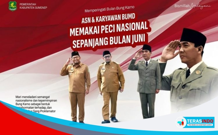  Bupati Sumenep Ajak Warga Pakai Peci di Bulan Bung Karno: Sederhana Tapi Bermakna