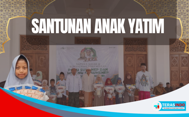  LAZISNU MWCNU Rubaru, Salurkan Buket Santunan Anak Yatim di Acara BM PCNU Sumenep