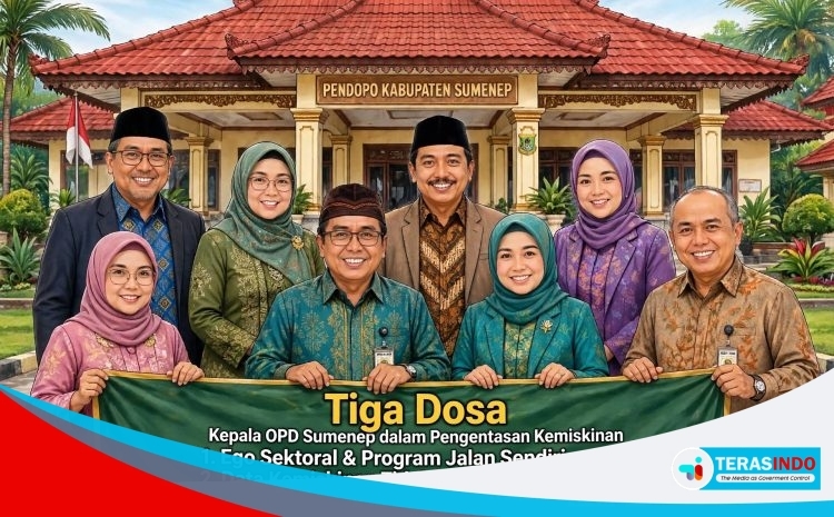  Tiga Dosa Kepala OPD Sumenep Dalam Pengentasan Kemiskinan