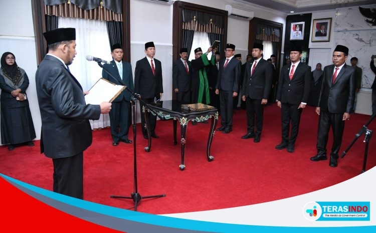  Empat Kepala OPD Baru Dilantik, Bupati Fauzi Minta Segera Tunjukkan Kerja Nyata
