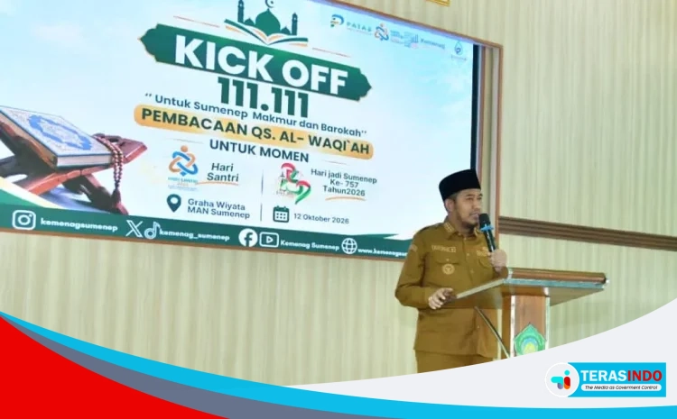 Semarak Hari Santri dan Hari Jadi ke-757, Bupati Sumenep Dukung Gerakan 111.111 Al-Waqi’ah